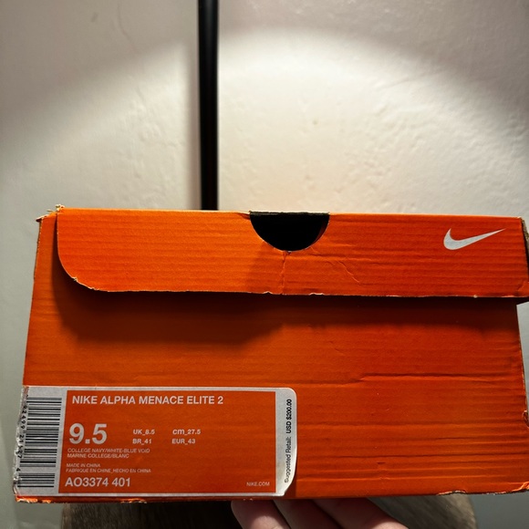 Nike Alpha Menace Elite 2 Cleats - Joe Burrow football cleats *hard to find* main image 7
